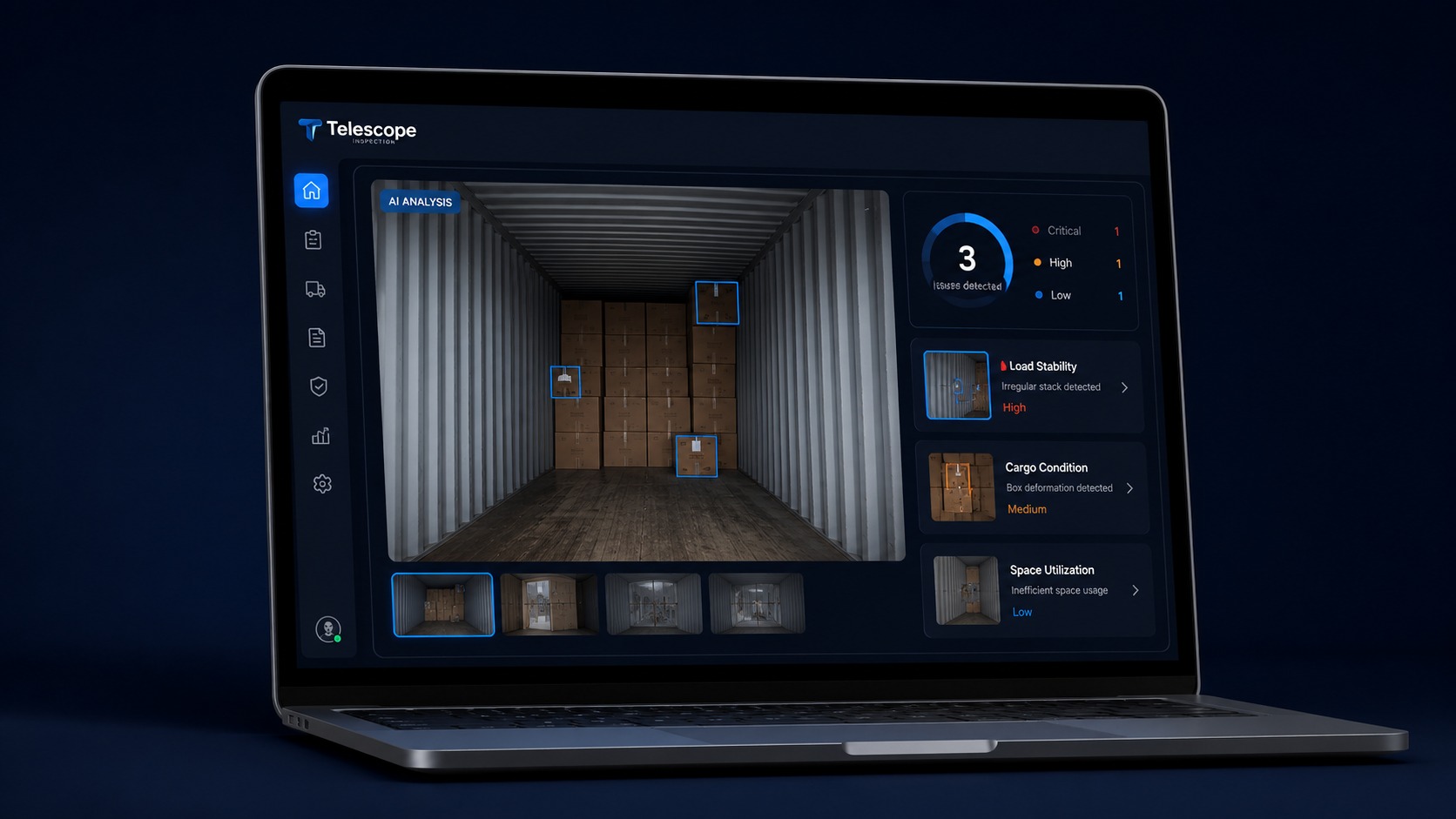 AI-assisted review dashboard